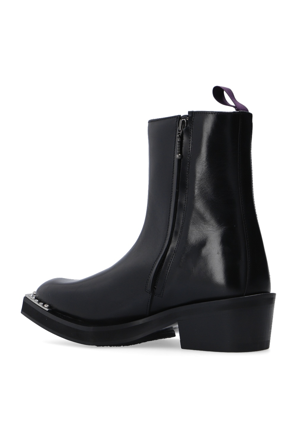 Black 'Romeo Hi' leather ankle boots Eytys - Vitkac Canada